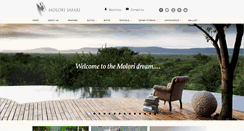 Desktop Screenshot of molorisafari.com